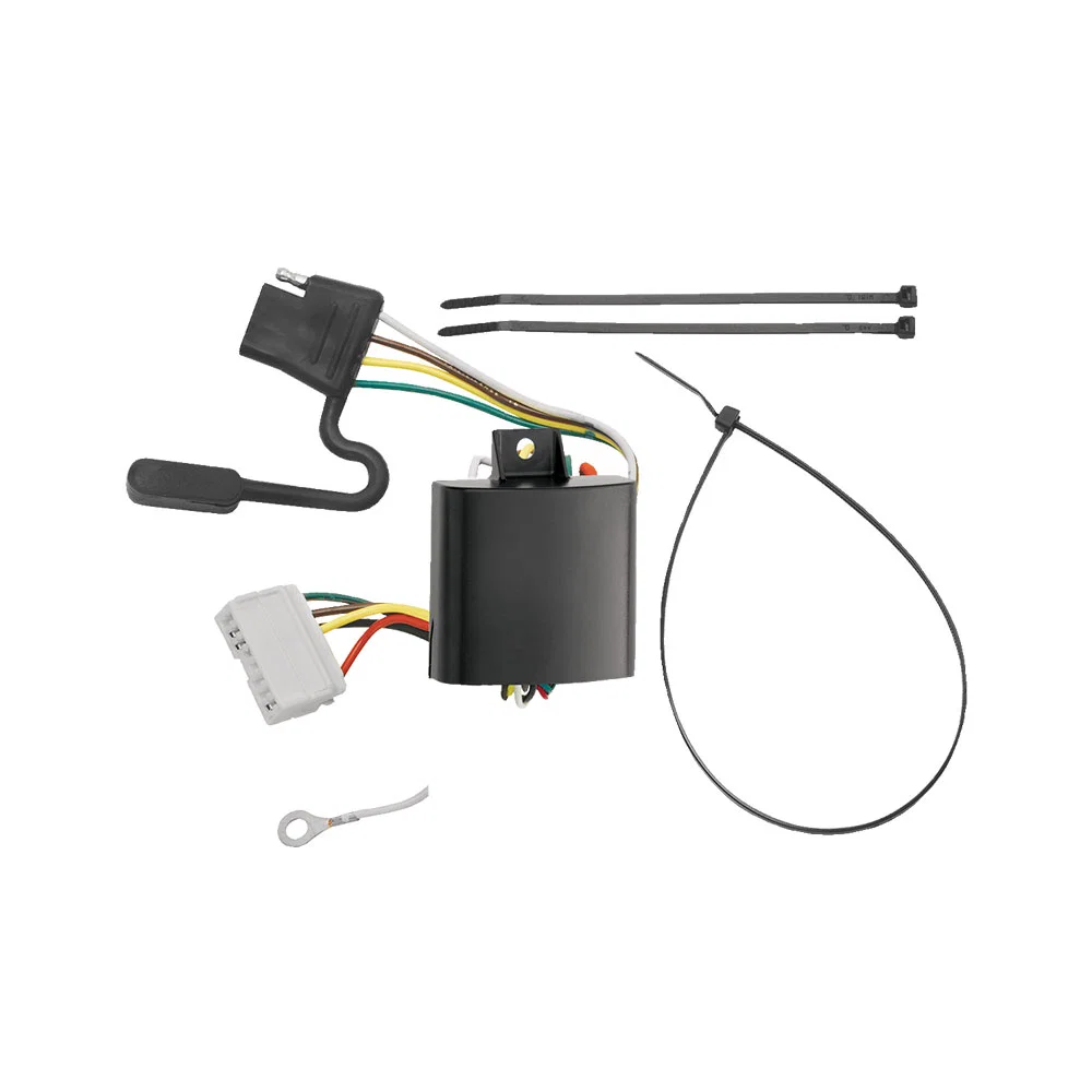 118424 – TEKONSHA Trailer Wiring Connector, 4-Way Flat Replacement For OEM Wiring Harness